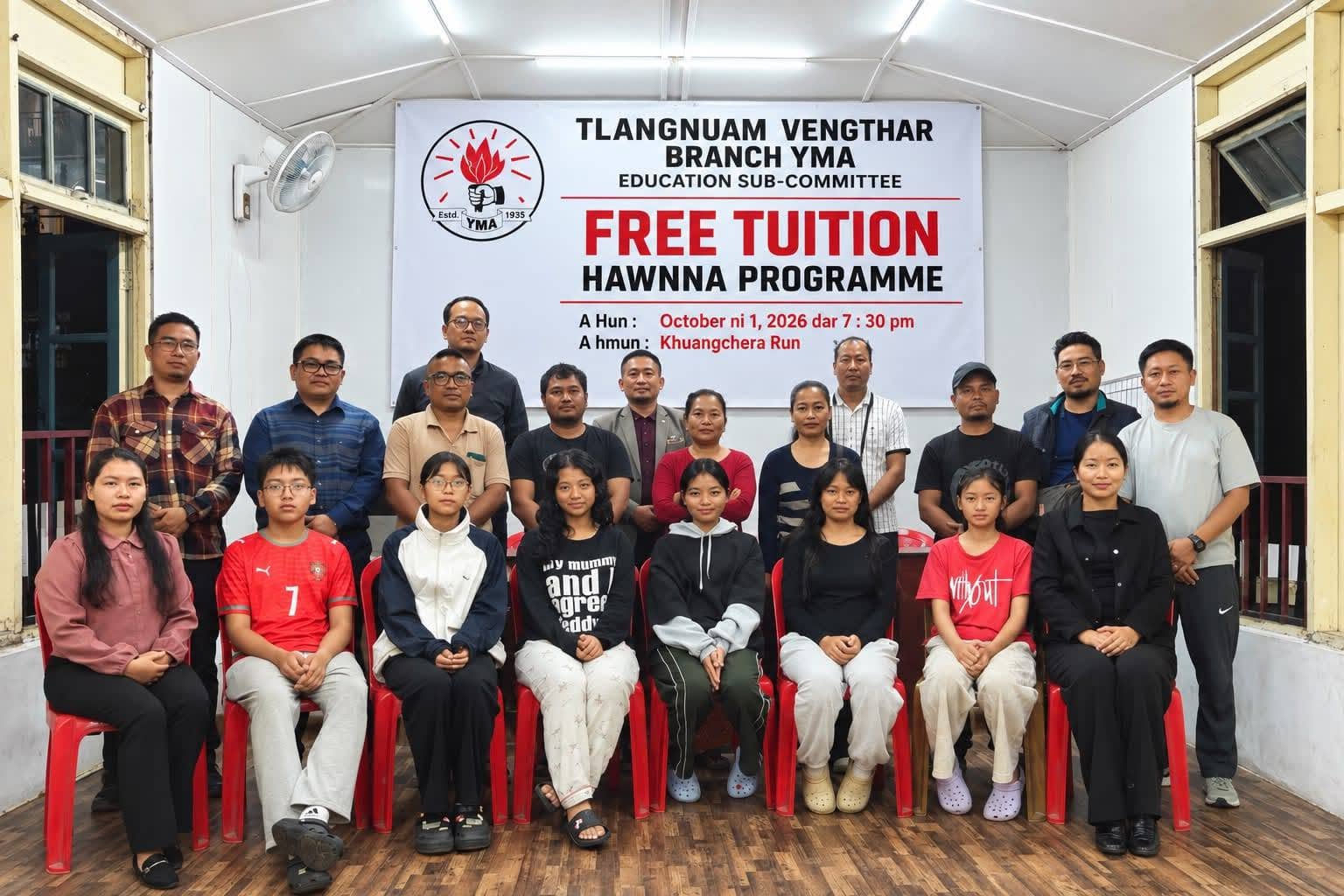 YMA in ‘Free Tuition’ kalpui dawn