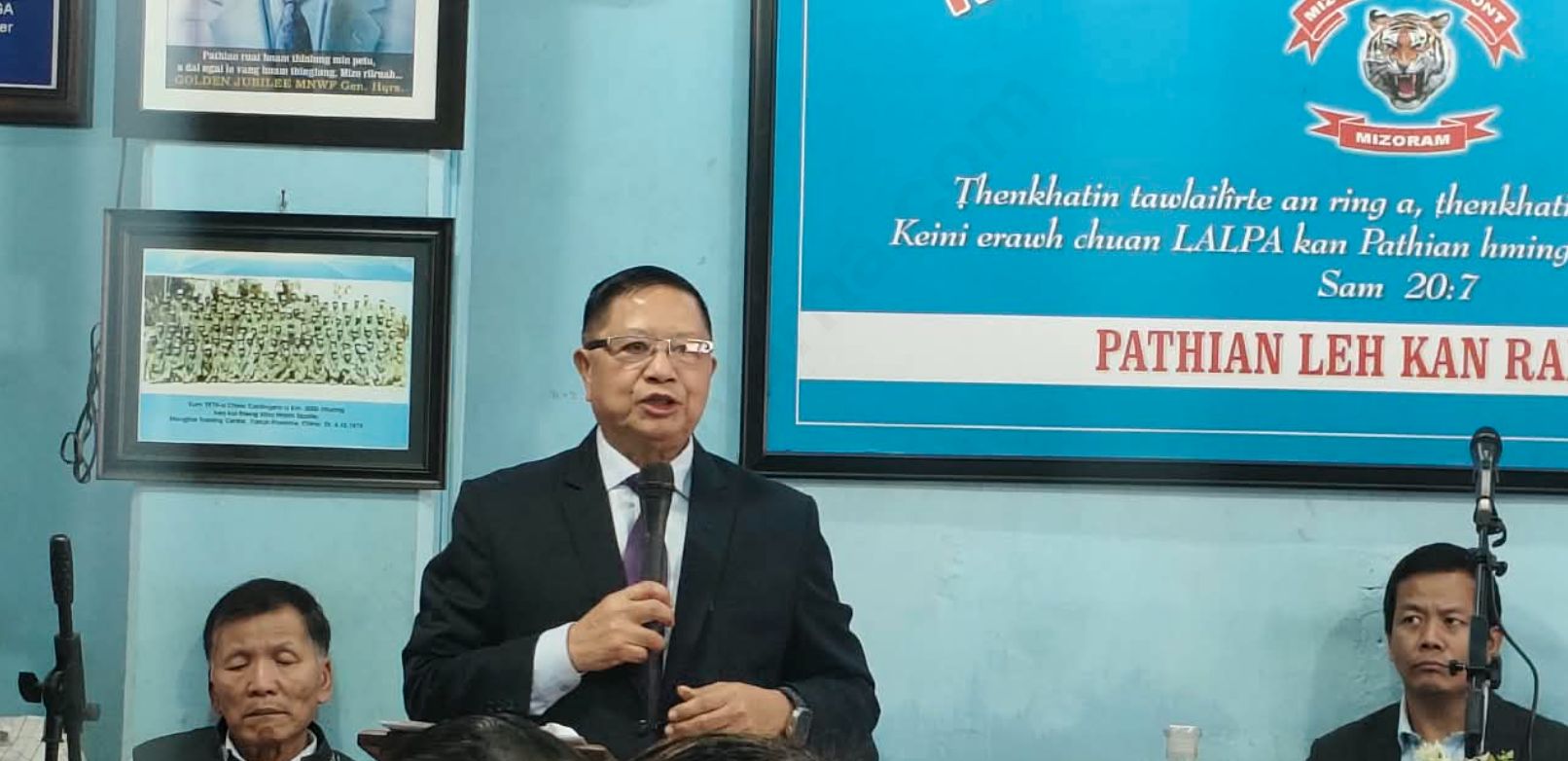 Kut phuara kan awm laiin min chhui ngei ngei rawh se: MNF Sr. Vice President